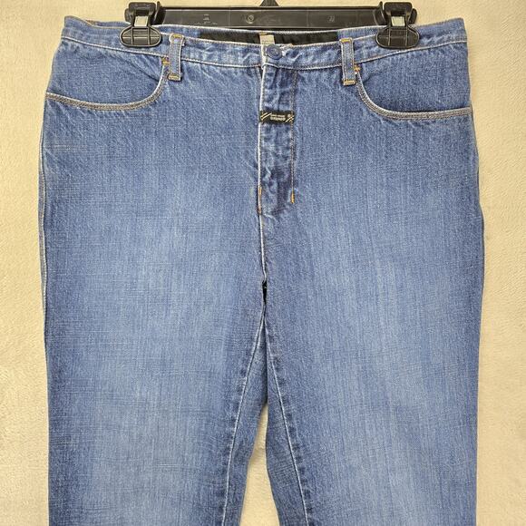 Vintage Girbaud Marithe Francois Jeans Women 30m Blue (Fits 32x27) 90s Y2K - Picture 2 of 13